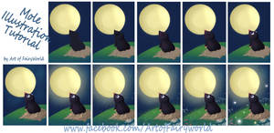 Mole Illustration Tutorial - Step by Step