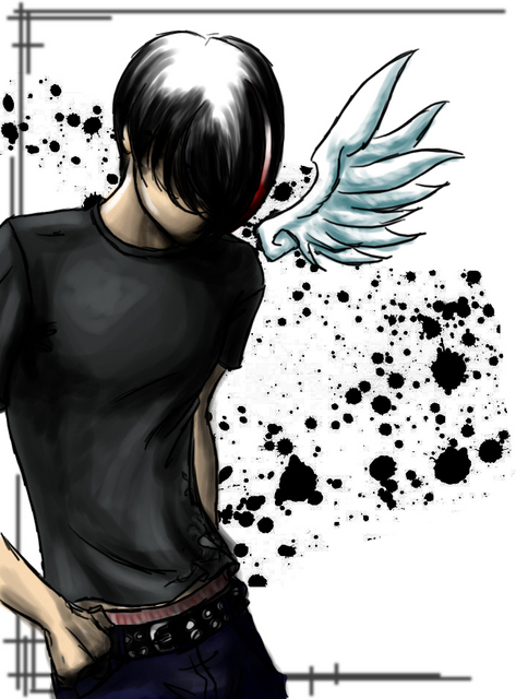 Front Emo emo by myrivalgaara on DeviantArt