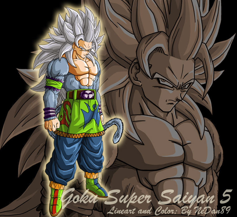 SSJ5 Goku By Briens Dawgs
