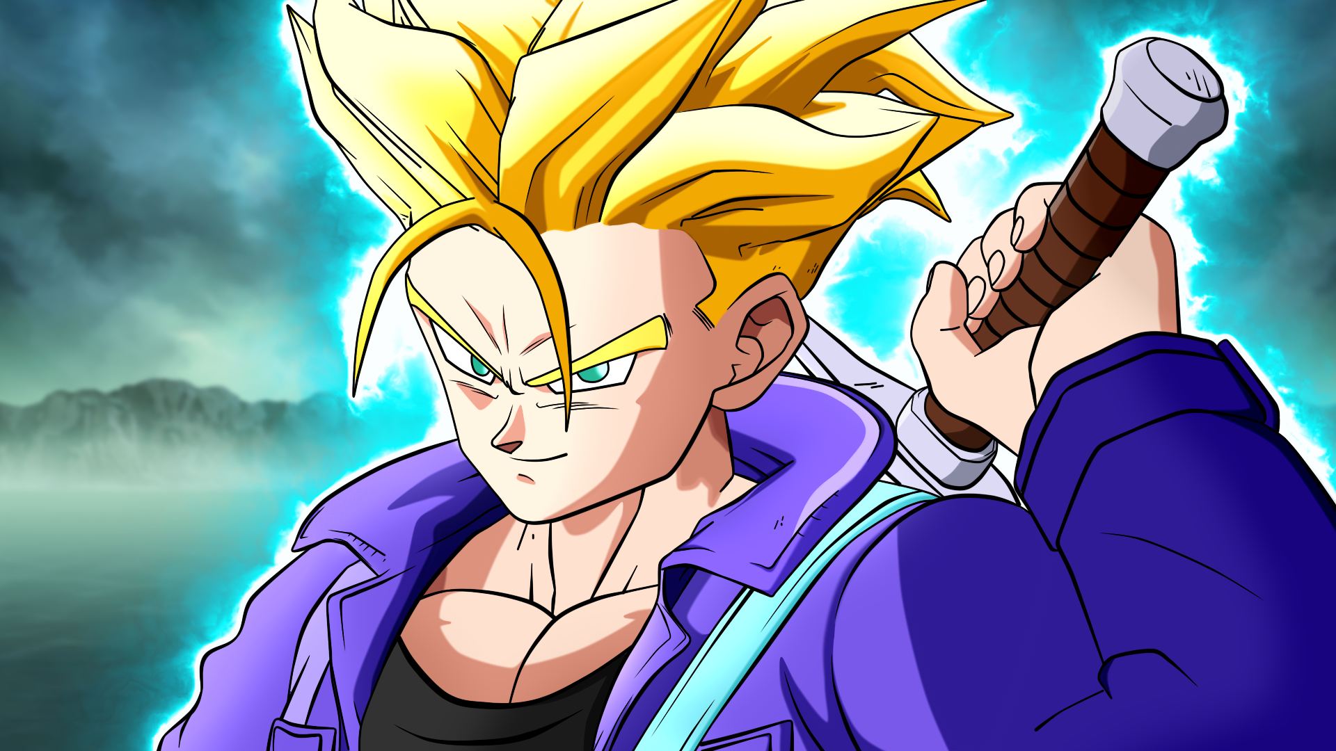 Mirai (Future) Trunks Wallpaper by DragonBallAffinity on DeviantArt