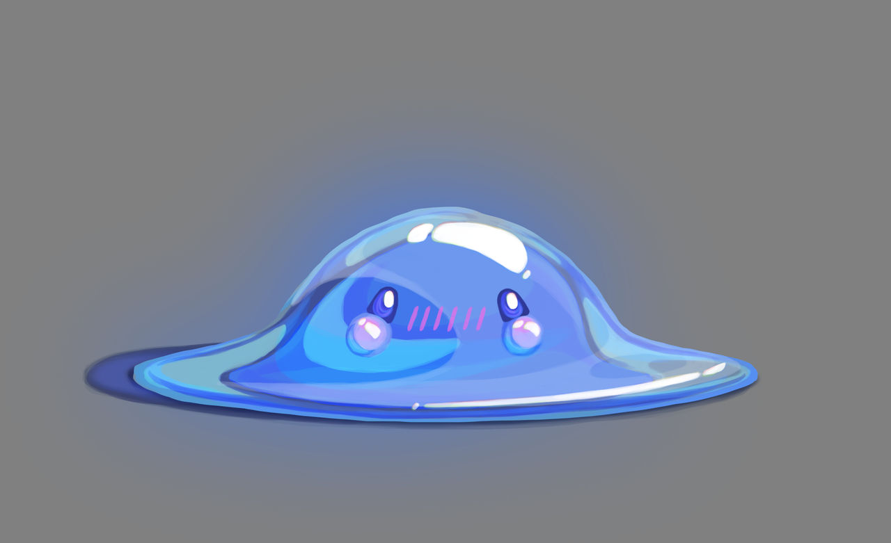 puddle slime by la-poussiere on DeviantArt