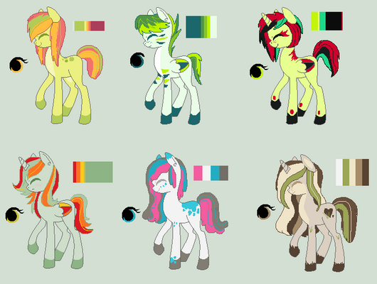 Pony Adoptable Batch 4# -Closed-