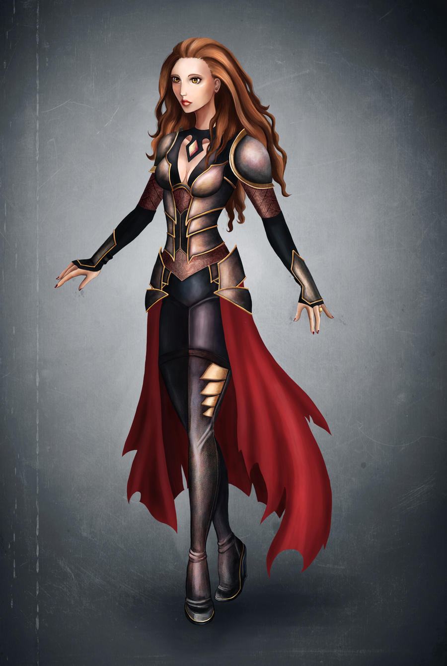 Concept art. Female character design