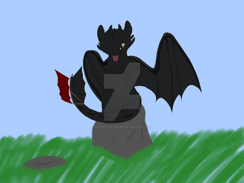 Whight Toothless Toothless WIP by Whitehazelrose on DeviantArt