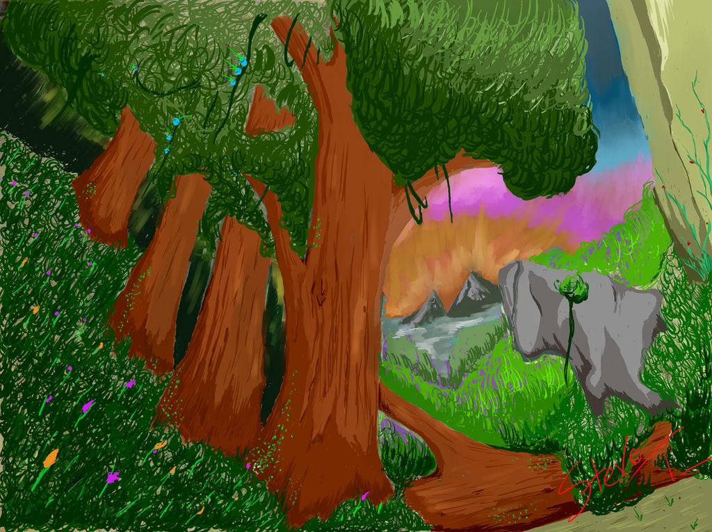 Tree Render Deviantart Trees Final by theredfawx on DeviantArt