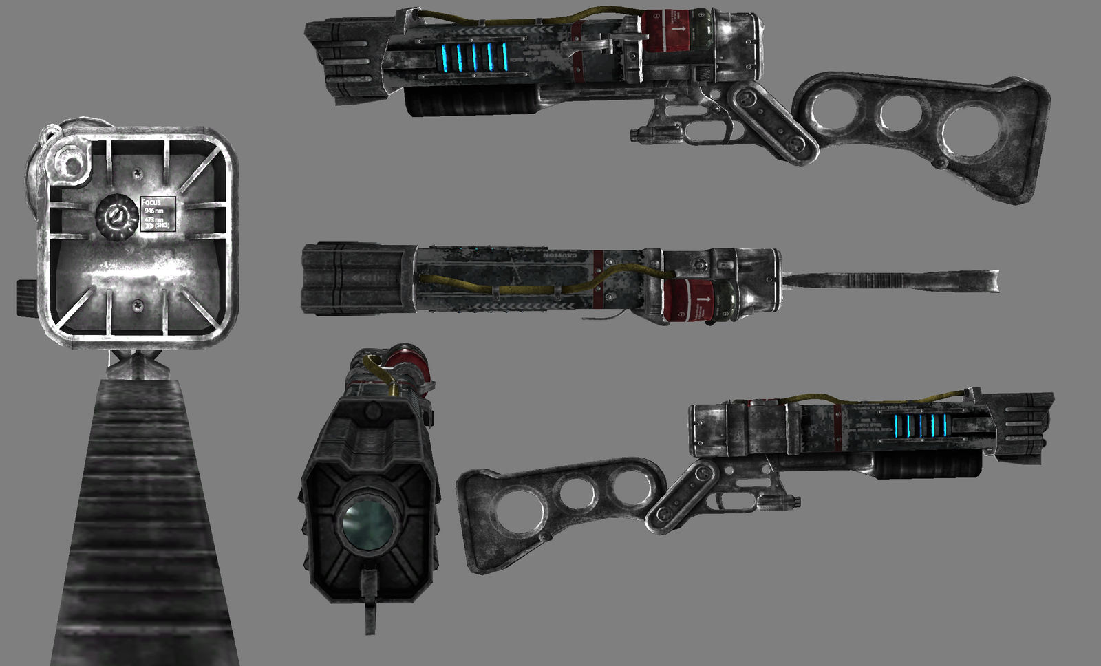 Custom Fallout Weapon - Laser Rifle by CristiBoss on DeviantArt