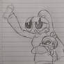 Adult Blossom design sketch