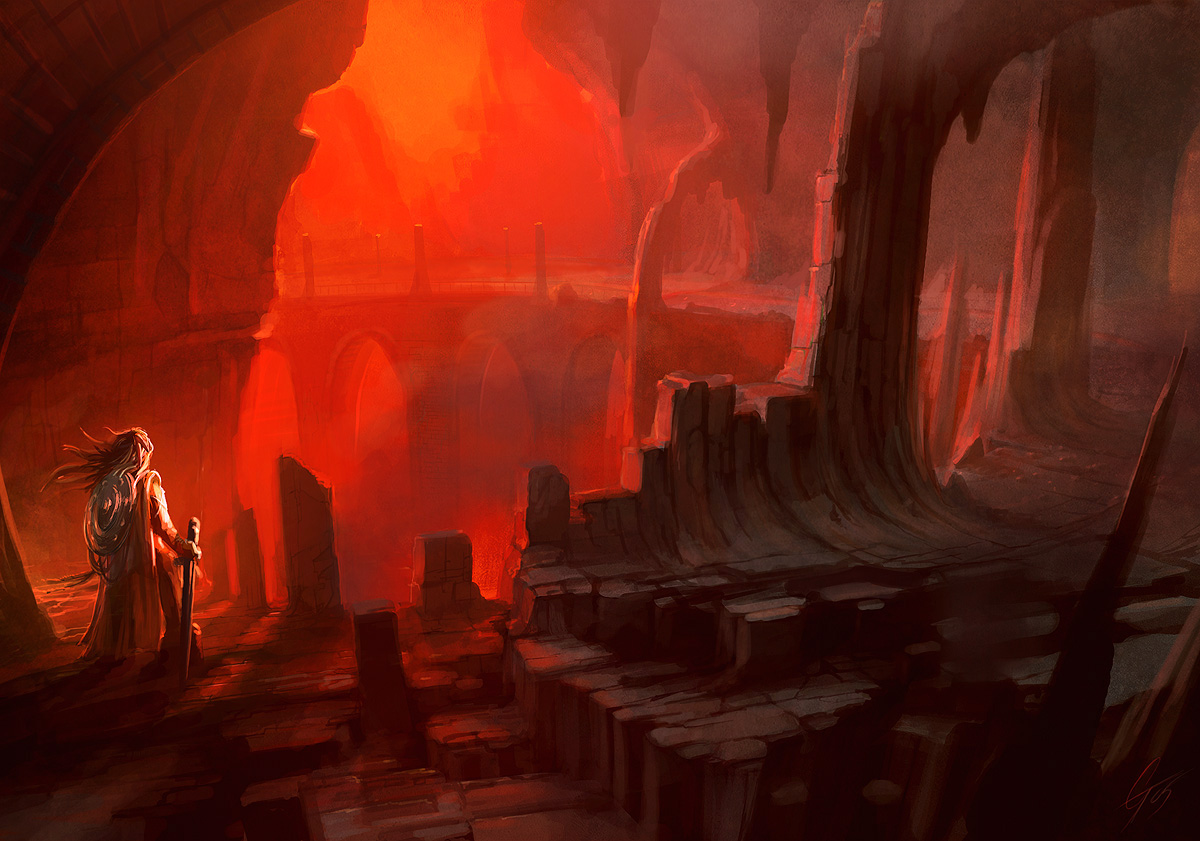 Fire Caves II - concept