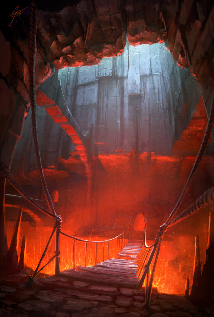 Fire Caves V - concept