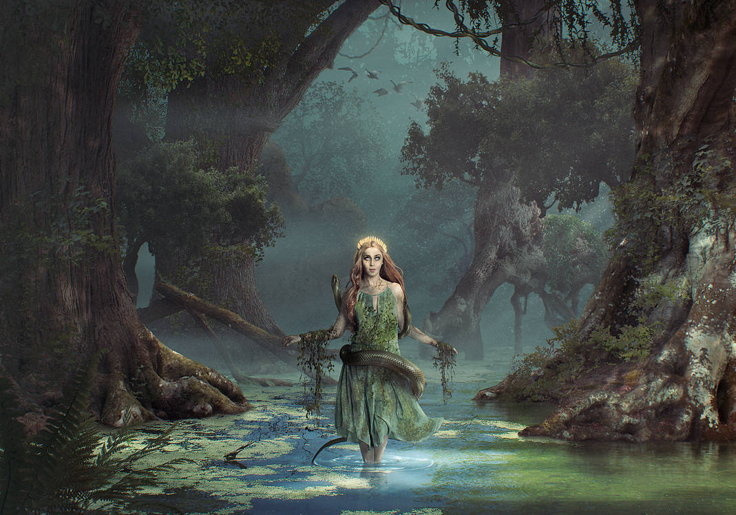 Swamp woman