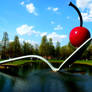 Cherry on a Spoon Sculpture