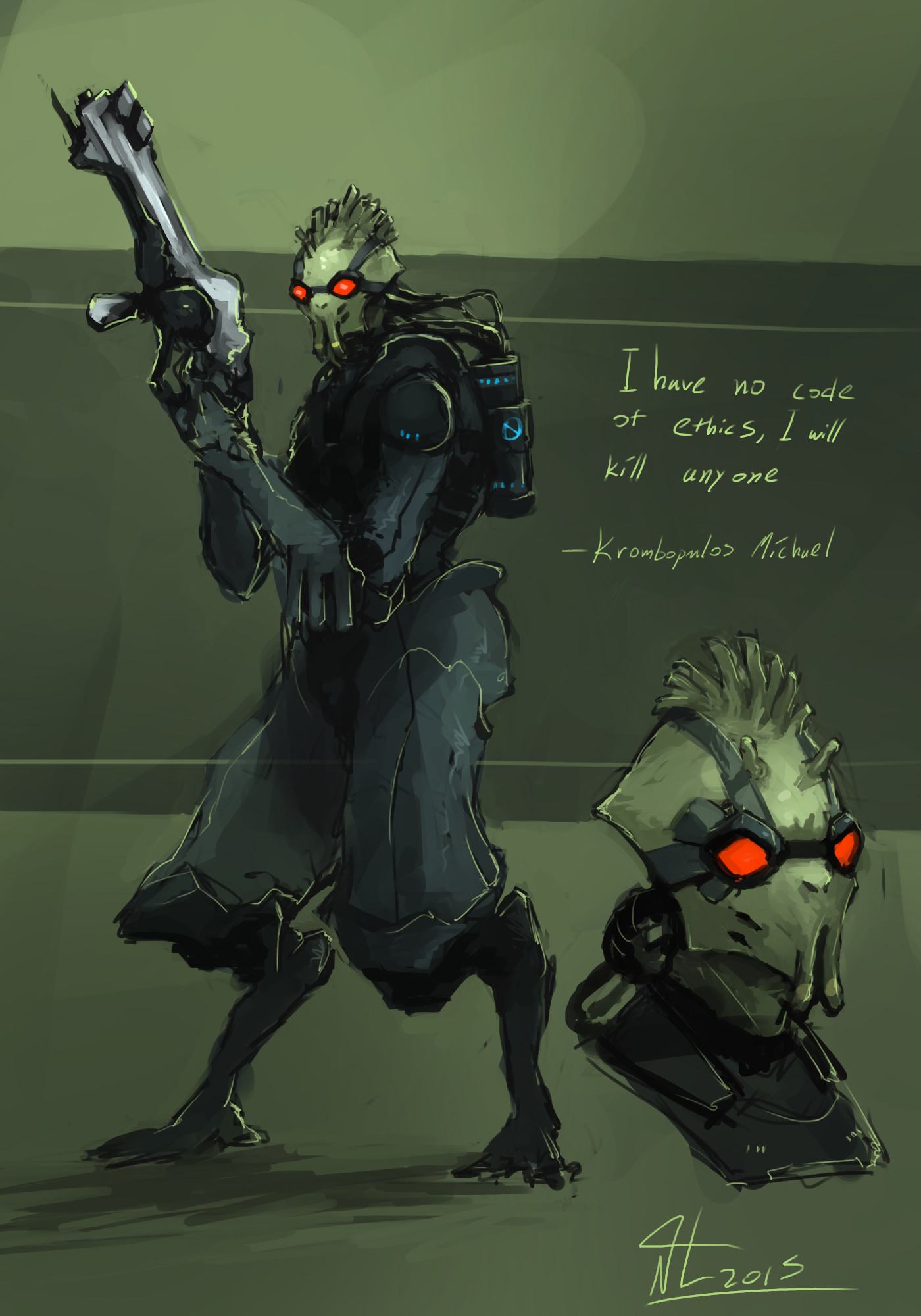 Krombopulos Michael By Naznamy On Deviantart
