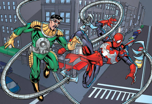 Doc Ock VS Ninja Spidey