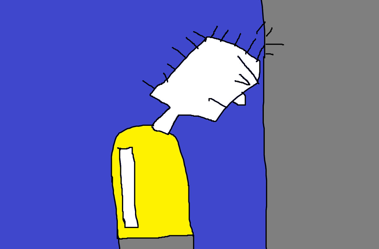 Microsoft Sam Hits His Head on the Wall by JoeyHensonStudios on DeviantArt