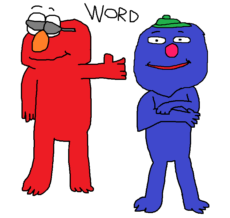 Grover and Elmo by JoeyHensonStudios on DeviantArt