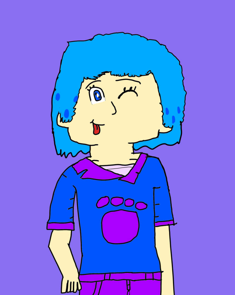 Blue Raspberry Humanized Blue Human by JoeyHensonStudios on DeviantArt