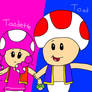 Toad with Toadette