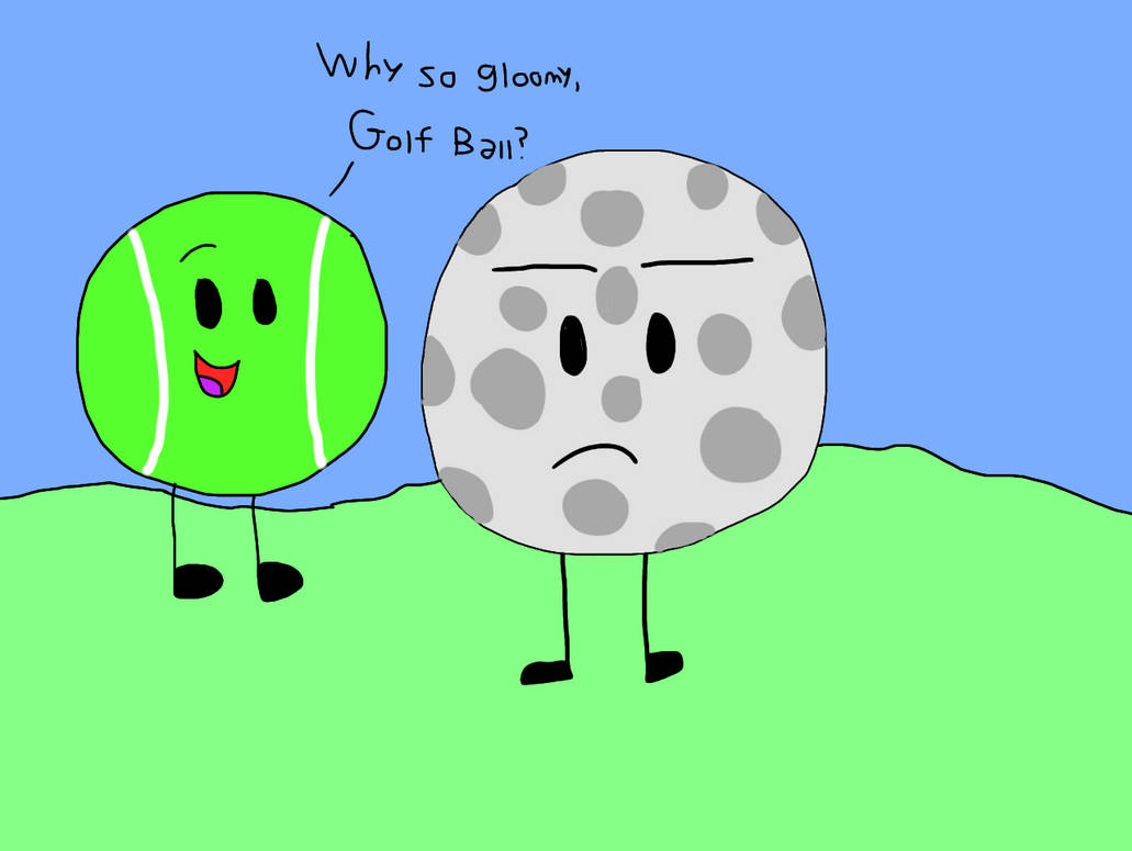 BFDI Tennis Ball and Golf Ball by JoeyHensonStudios on DeviantArt