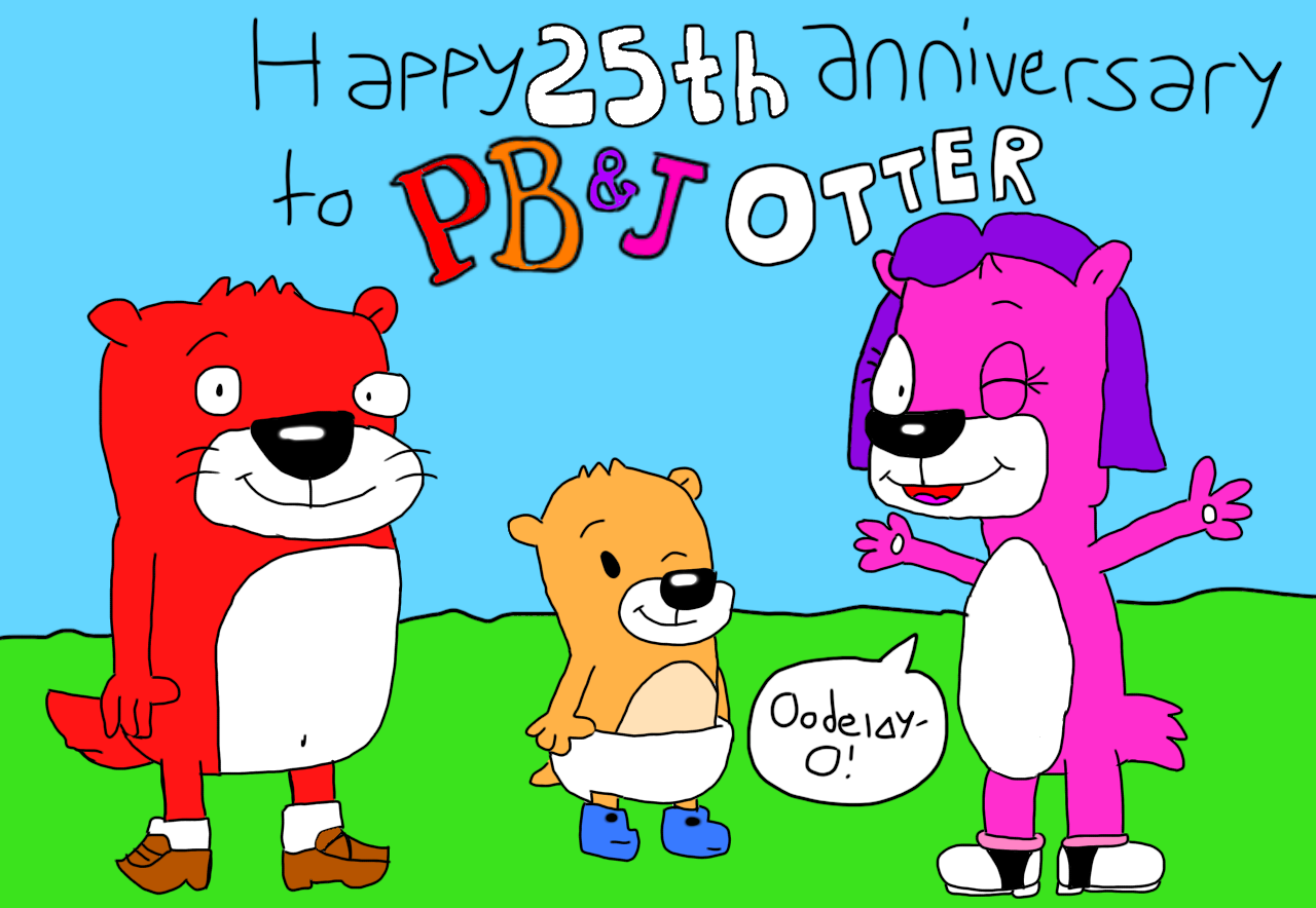 Pb&j Rabbit Happy 25th Anniversary to PBnJ Otter by JoeyHensonStudios on DeviantArt