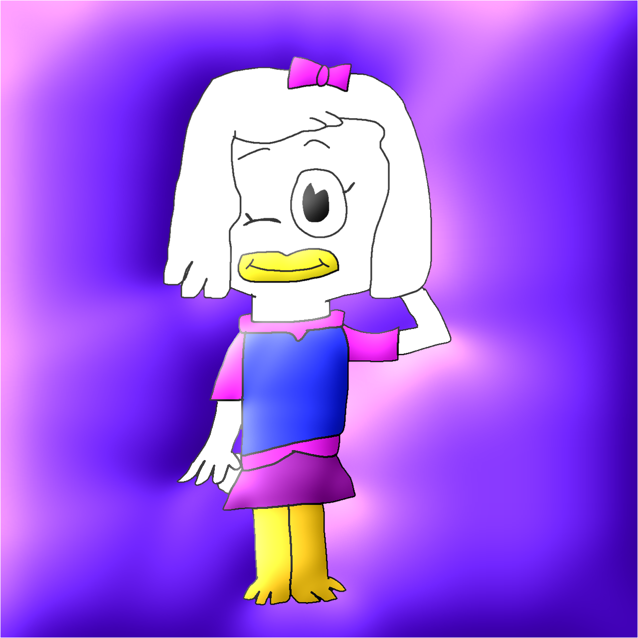 Webby Vanderquack by JoeyHensonStudios on DeviantArt