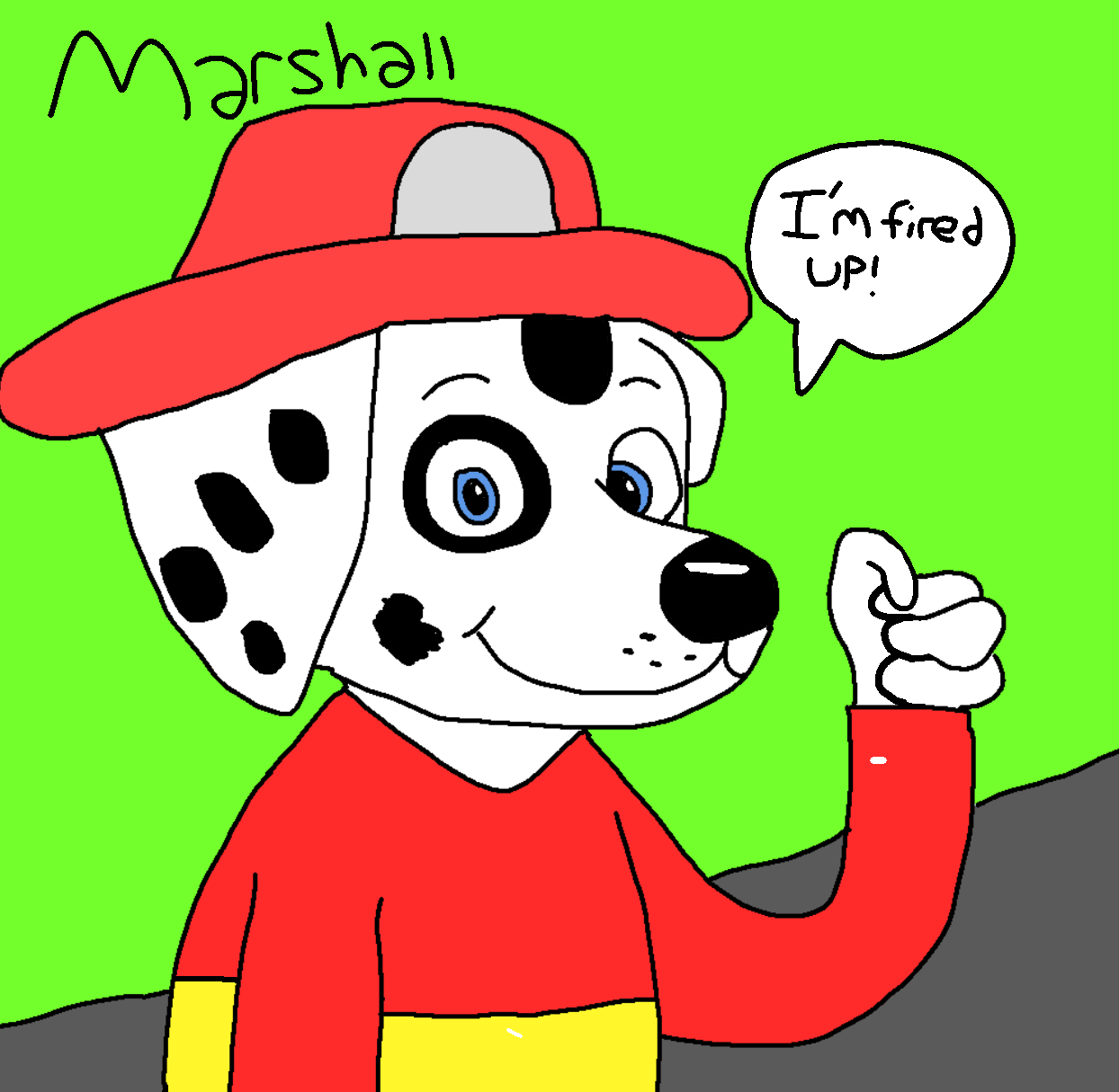 Five of a Kind: Marshall X Zoey Pups by Shad0wPupper on DeviantArt