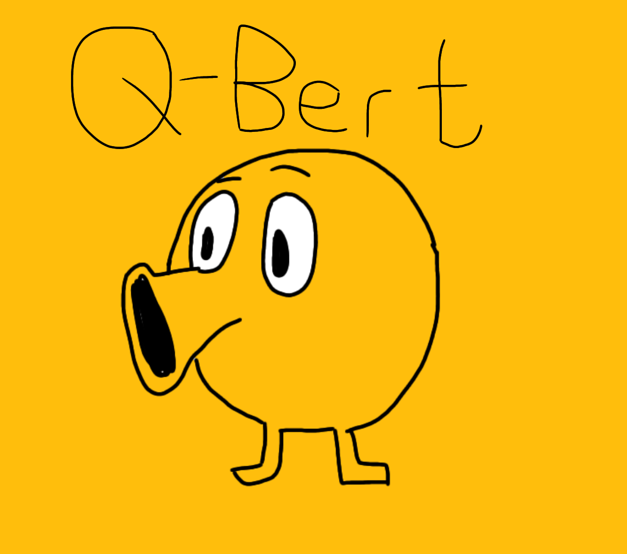 Q*bert meets Doodle Jump by adrianmacha20005 on DeviantArt