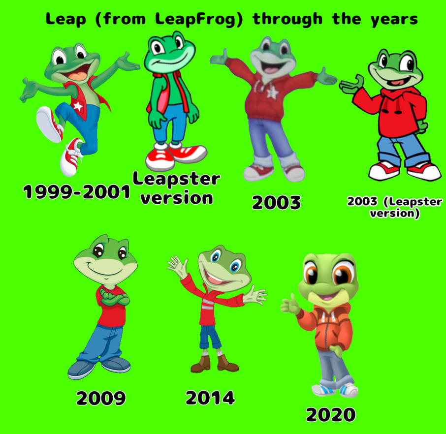 Leap From LeapFrog Through The Years By JoeyHensonStudios On DeviantArt leap-from-leapfrog-through-the-years-by-joeyhensonstudios-on-deviantart