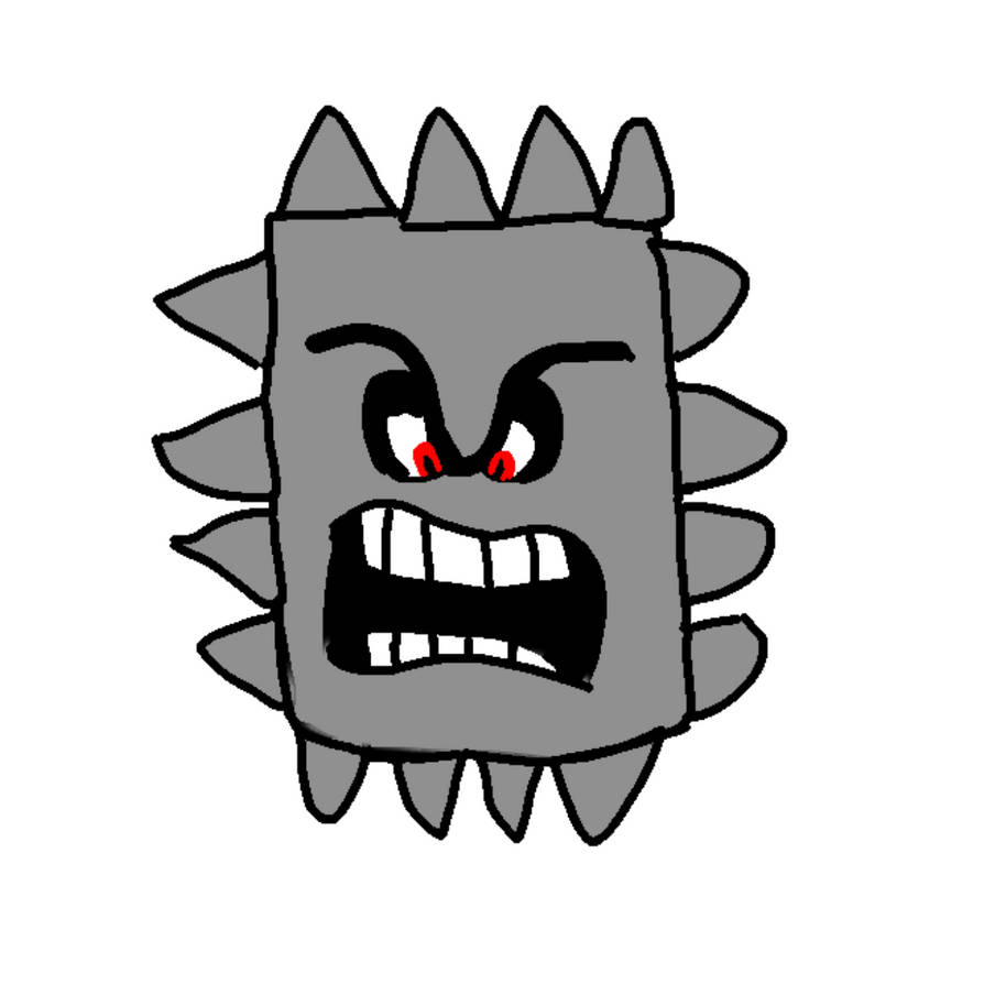 thwomp by JoeyHensonStudios on DeviantArt