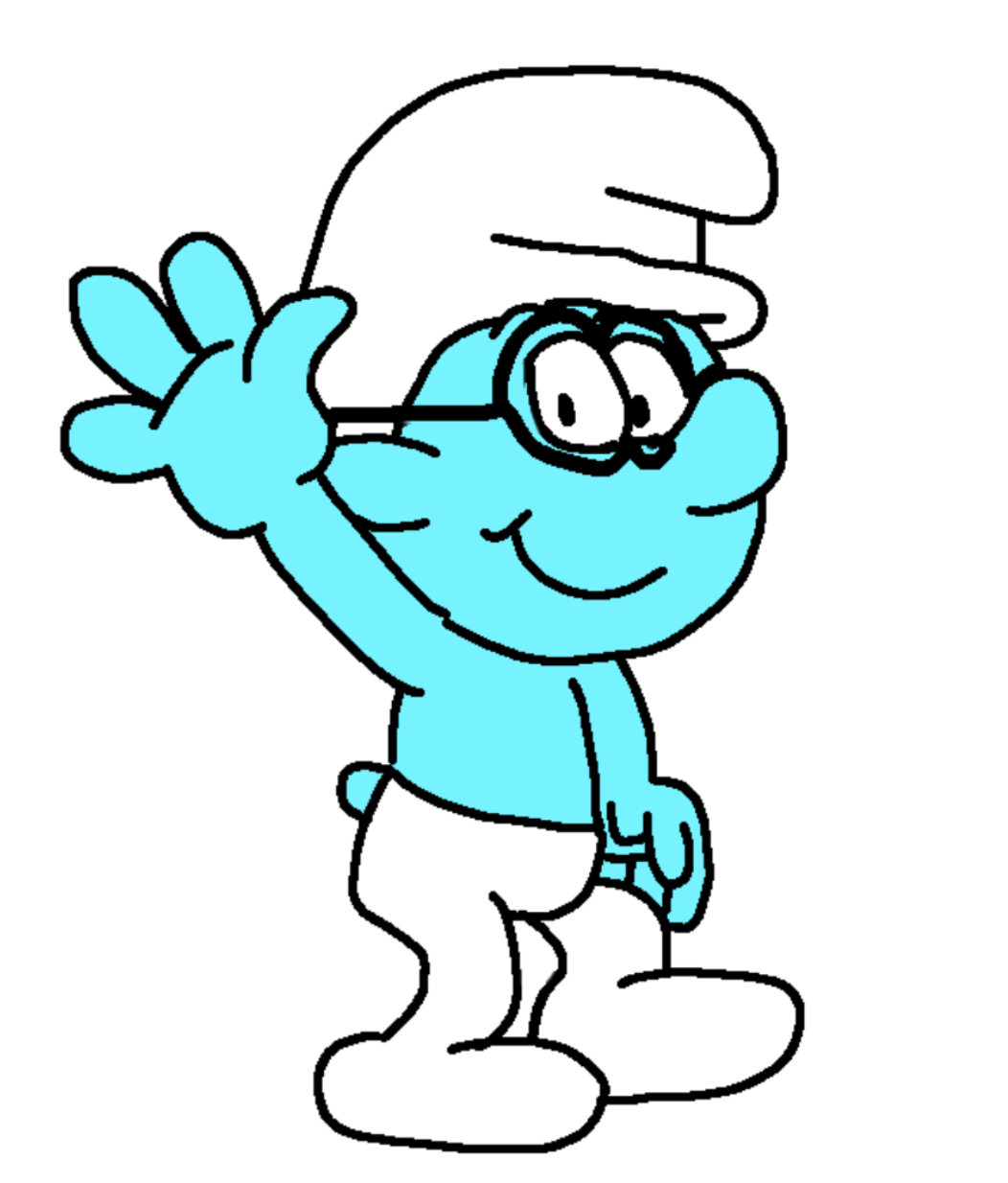 Brainy Smurf by JoeyHensonStudios on DeviantArt Brainy Smurf by JoeyHensonStudios on DeviantArt