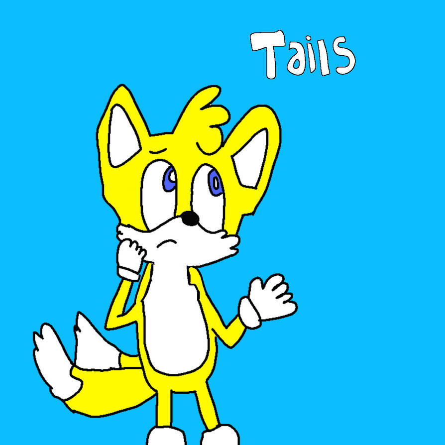 Tails is confused by JoeyHensonStudios on DeviantArt