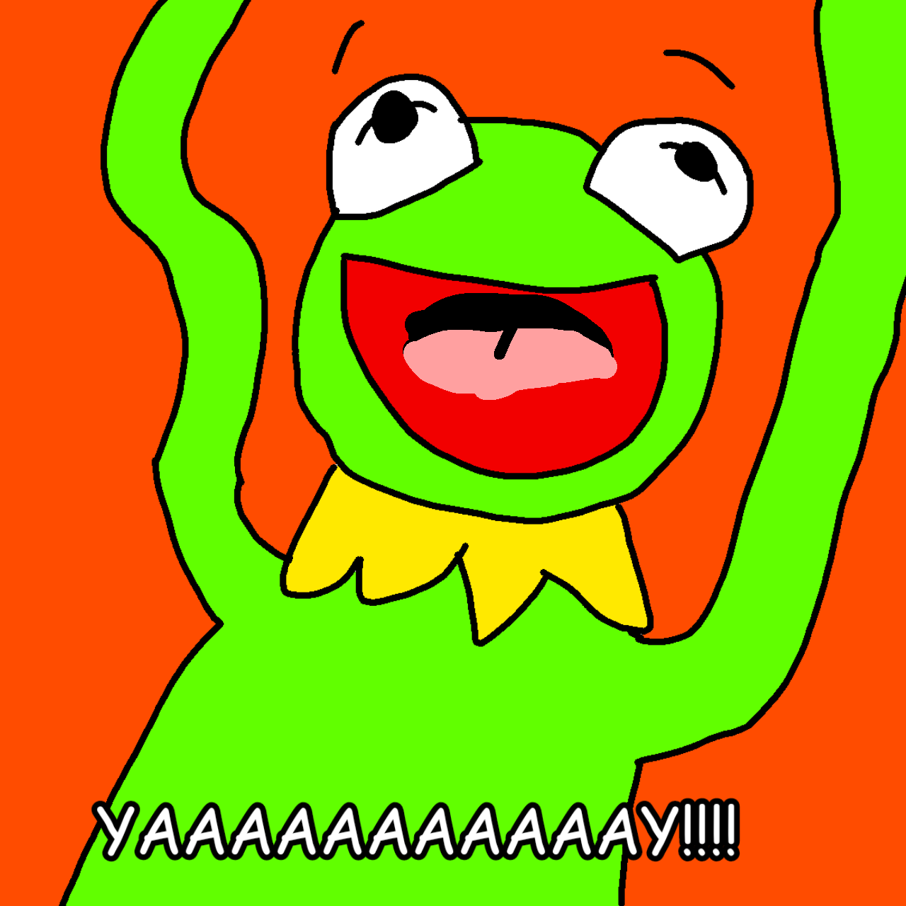 Muppet Flail Kermit arm flailing by JoeyHensonStudios on DeviantArt