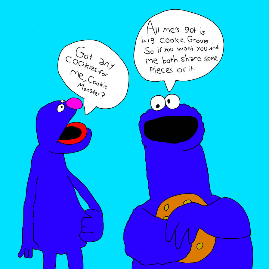 Grover and Cookie Monster by JoeyHensonStudios on DeviantArt