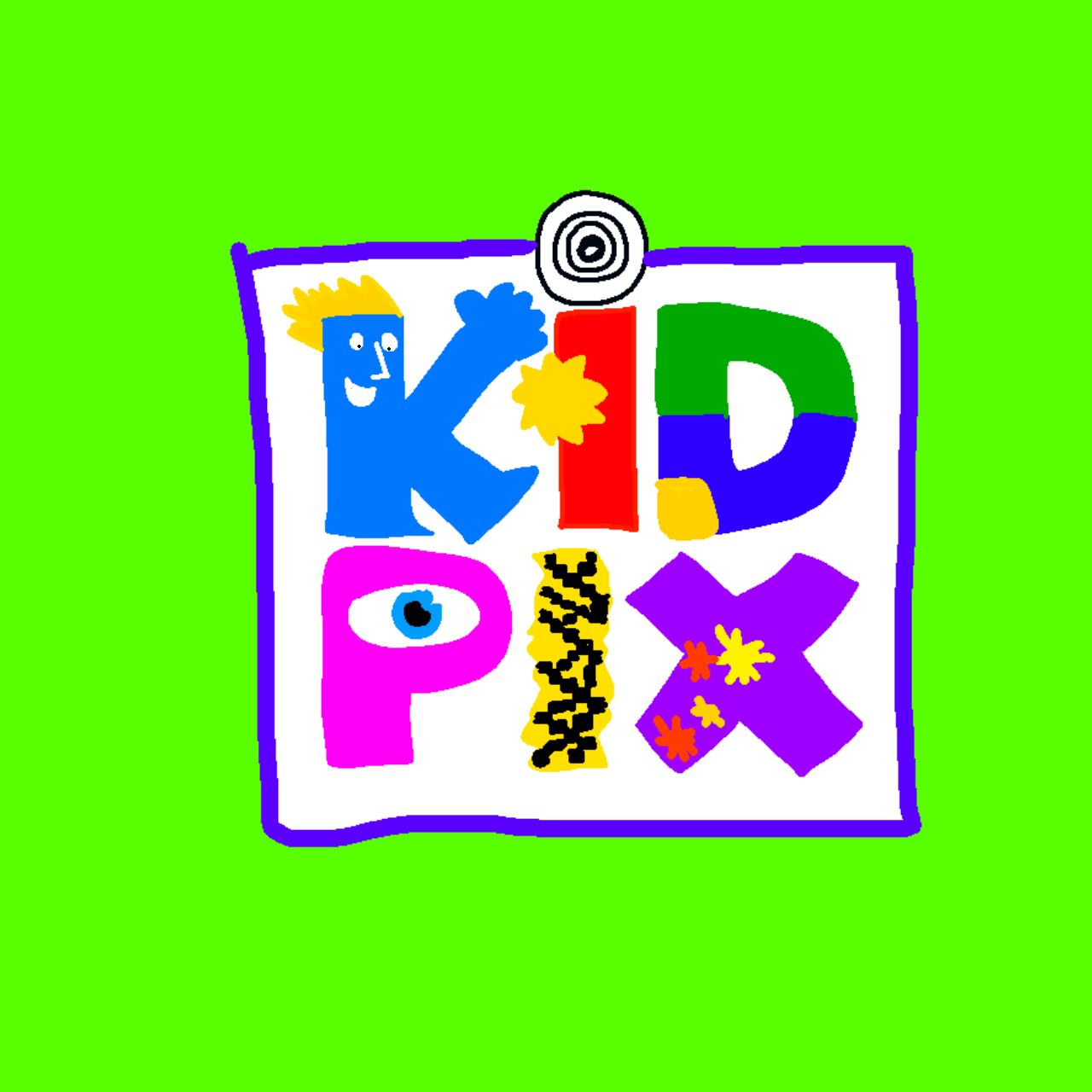 Kid Pix Logo by JoeyHensonStudios on DeviantArt