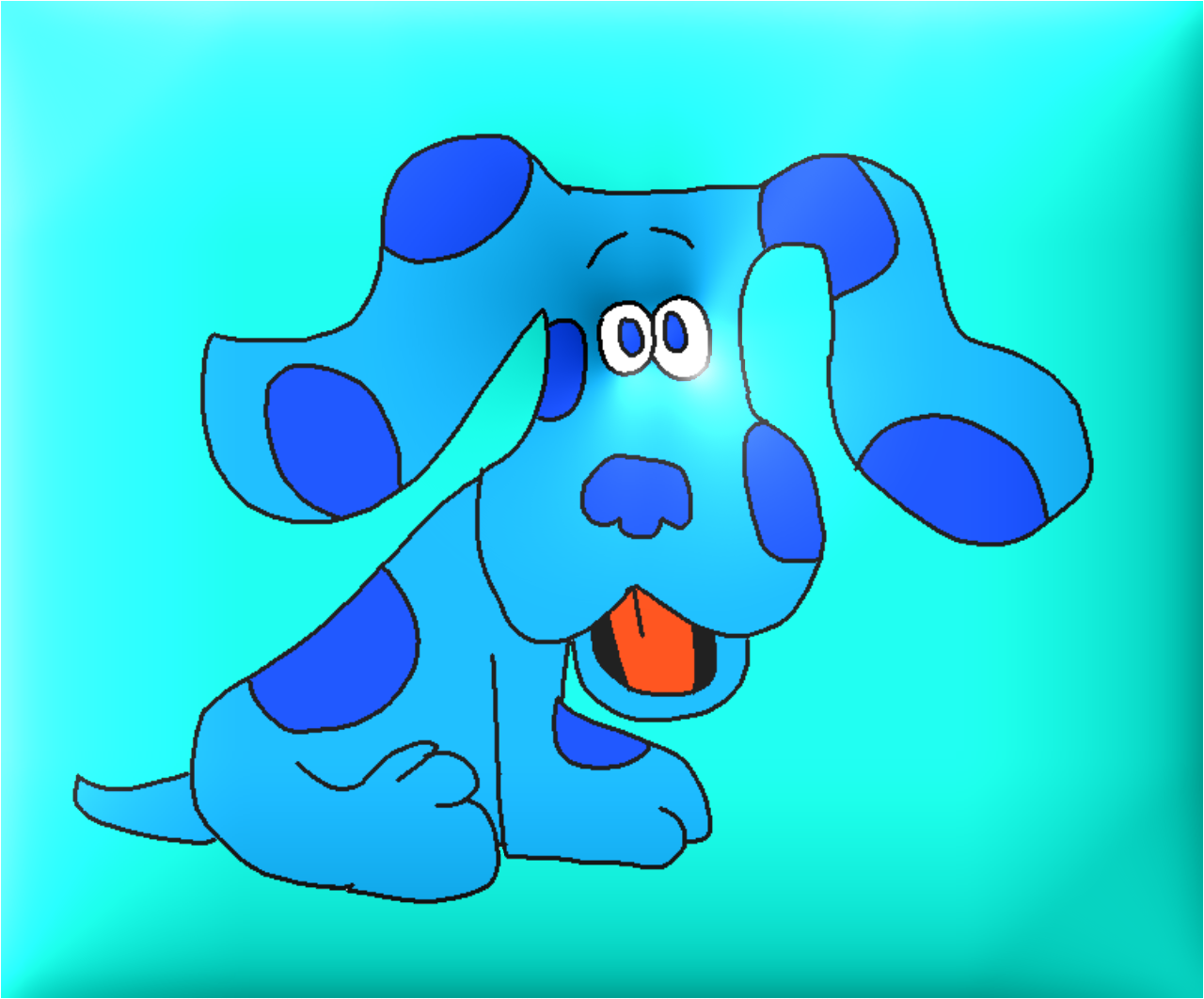 Blue from Blue's Clues by JoeyHensonStudios on DeviantArt