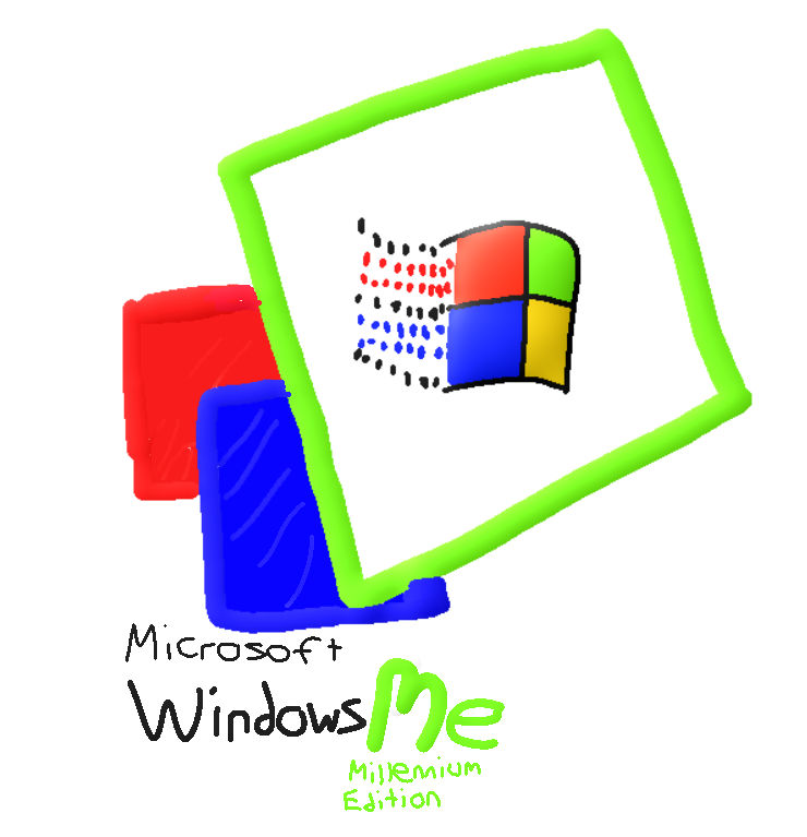 Microsoft Windows ME Millennium Edition logo by JoeyHensonStudios on ...