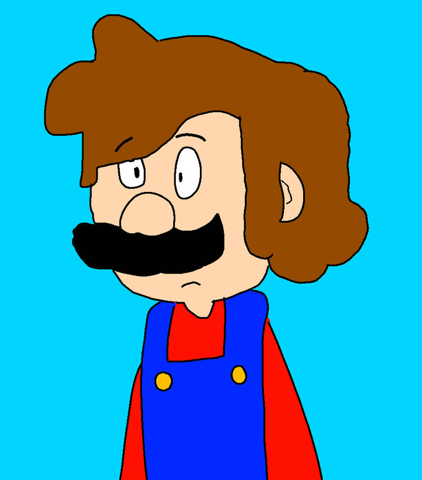 Hatless Mario by JoeyHensonStudios on DeviantArt