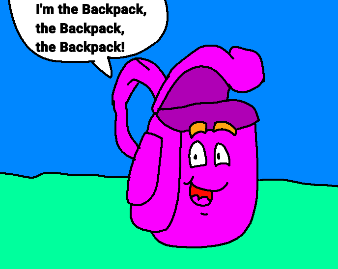 Backpack Dora Scared Dora's Backpack by JoeyHensonStudios on DeviantArt