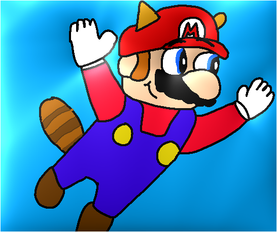 Mario Flying Racoon Raccoon Mario by JoeyHensonStudios on DeviantArt