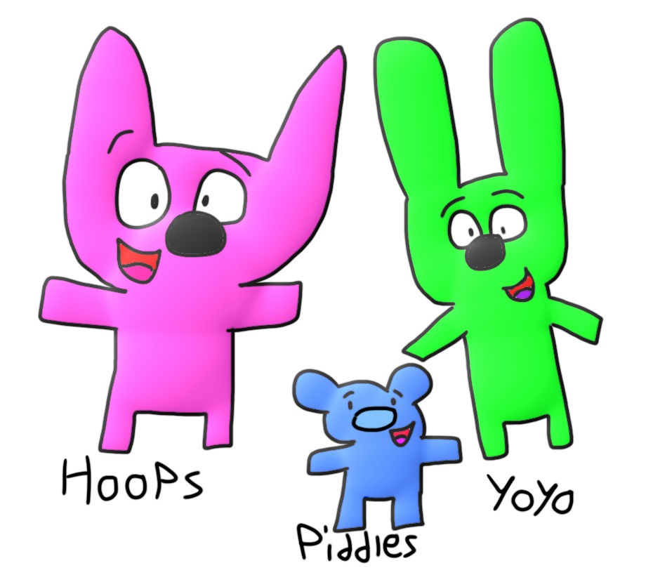 Hoops, Yoyo, and Piddles by JoeyHensonStudios on DeviantArt