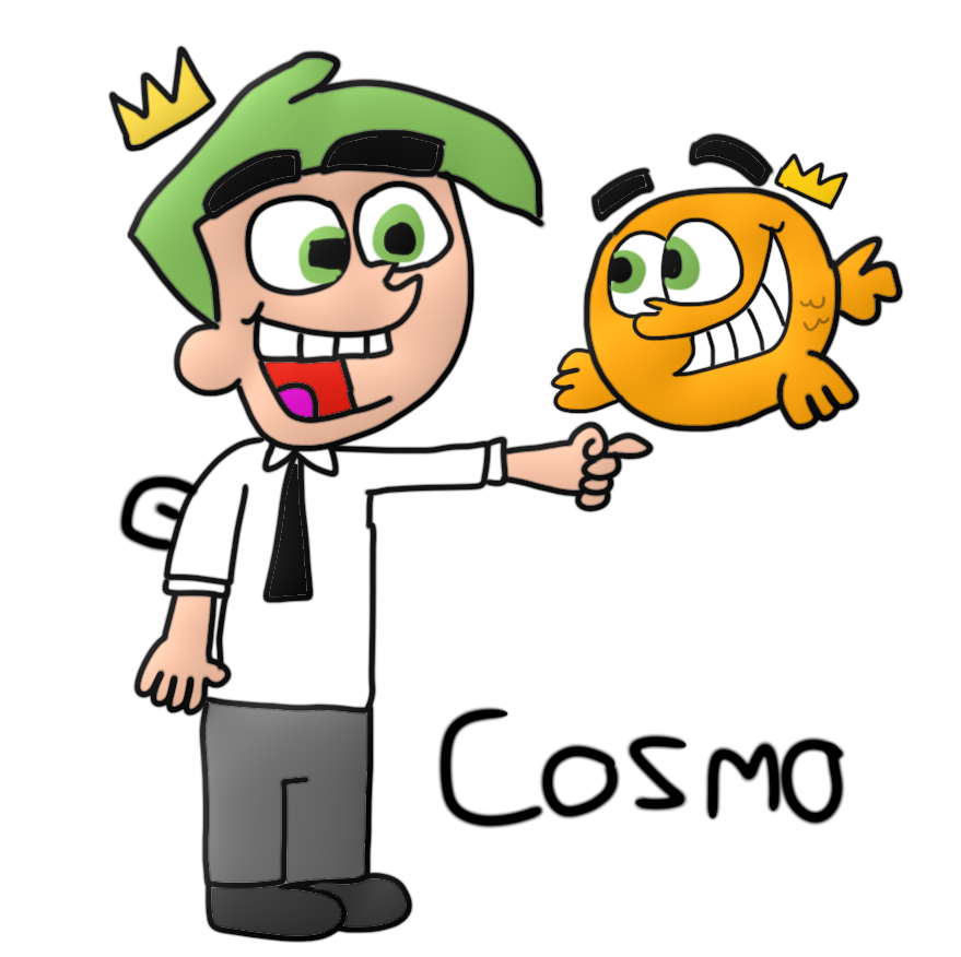 Cosmo Con Cosmo (Fairly OddParents) by JoeyHensonStudios on DeviantArt