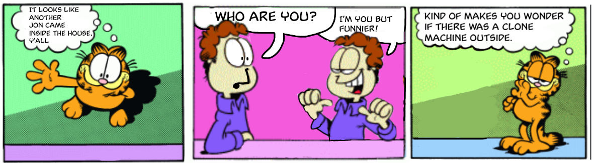 Double Trouble (Garfield Edit) by JoeyHensonStudios on DeviantArt