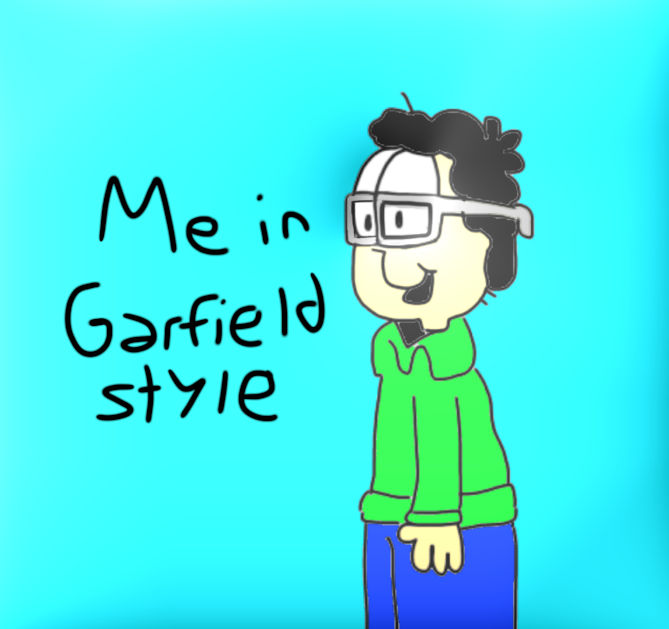 Me in Garfield style by JoeyHensonStudios on DeviantArt