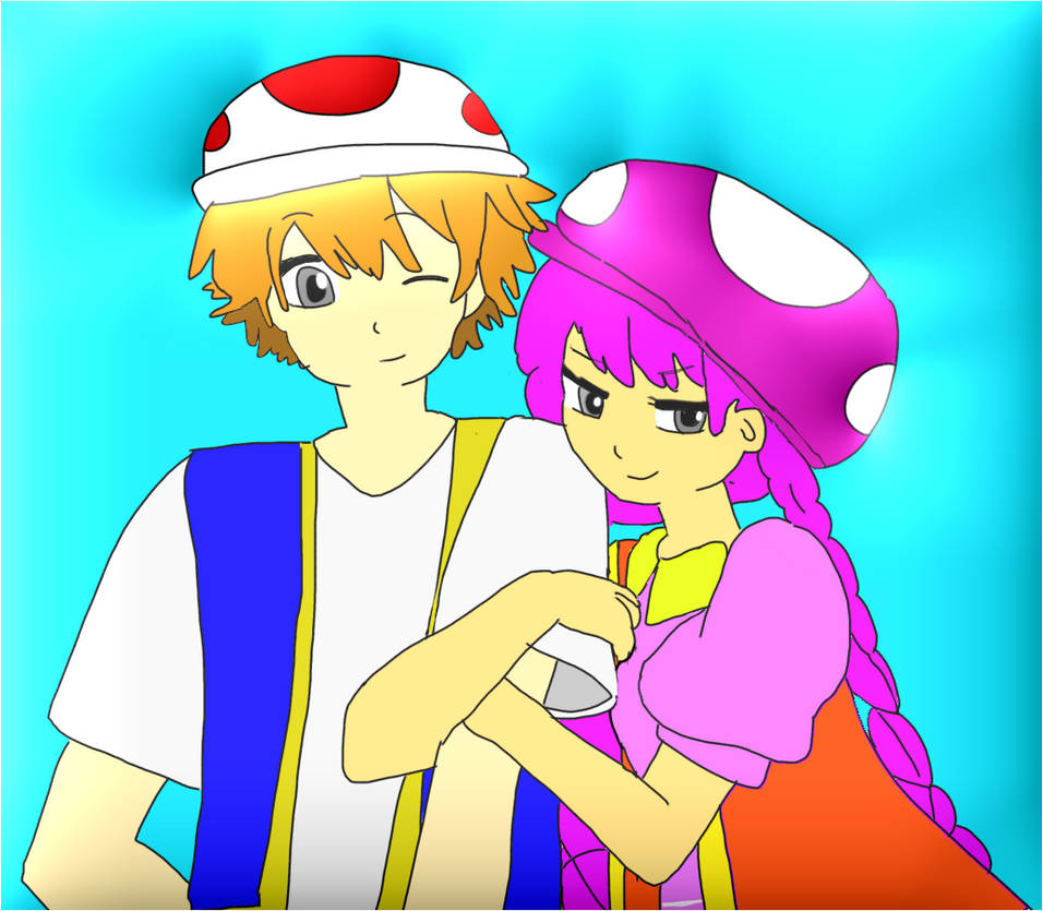 Toad and Toadette Human Styled (2025) by JoeyHensonStudios on DeviantArt