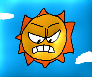 Angry Sun by Dfroggy20 on DeviantArt