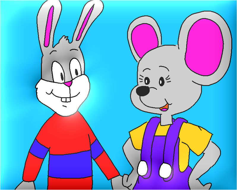 Reader Rabbit and Matilda Mouse by JoeyHensonStudios on DeviantArt