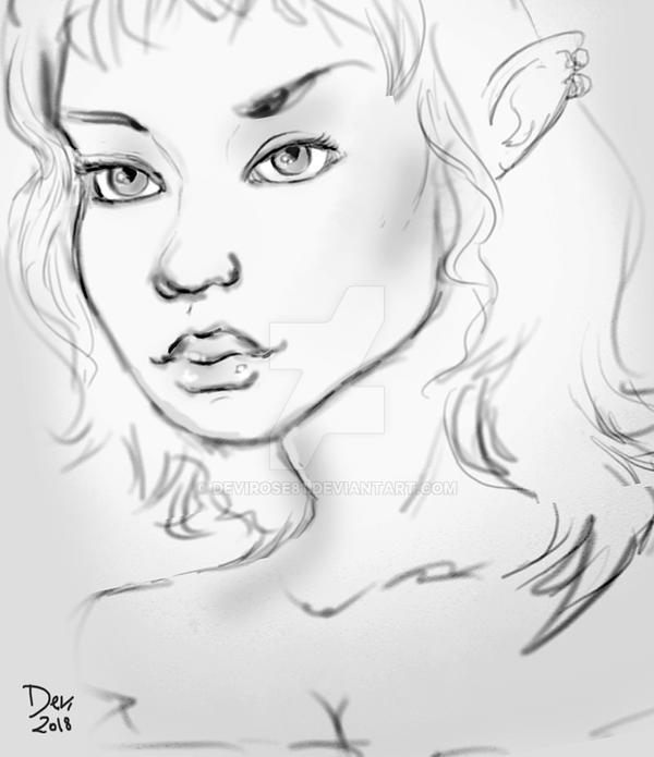 Elf sketch 3