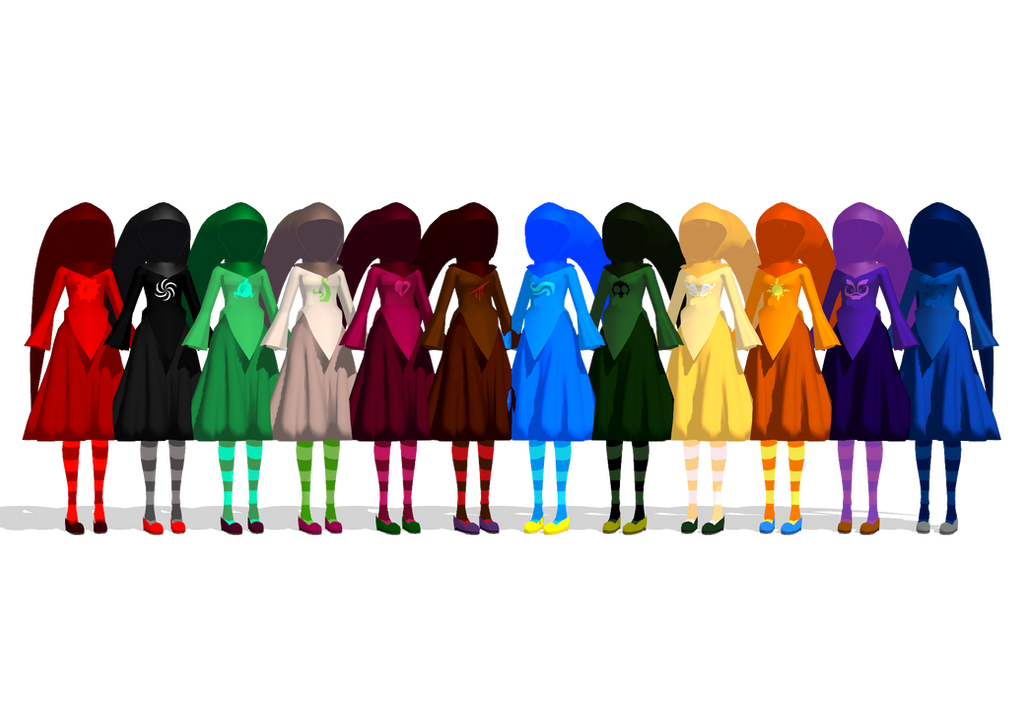 MMD Homestuck Witch Godtier by GirlAnimePrincess