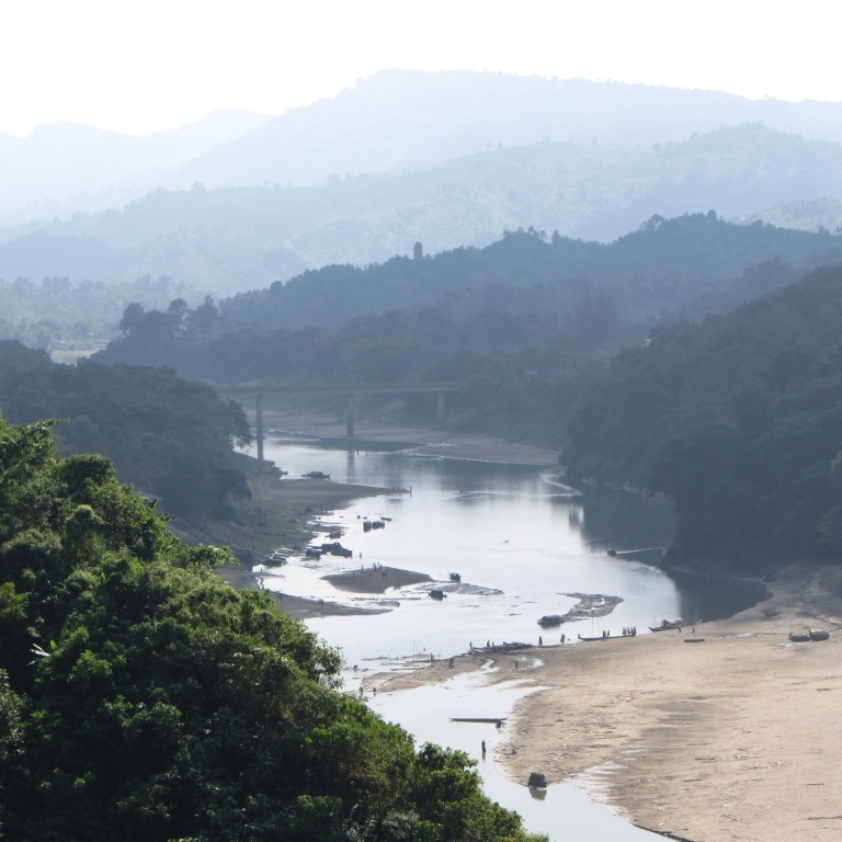 river in winter