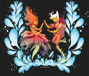 Flame Princess in Love