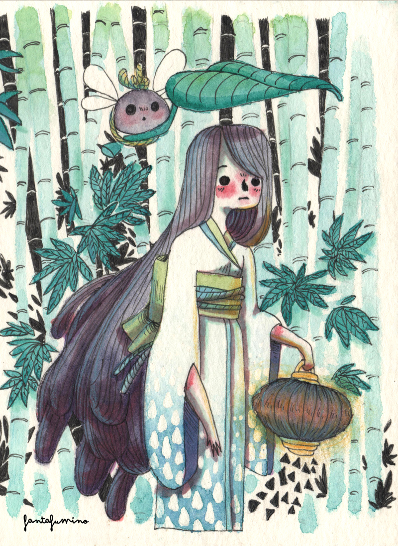 Creatures in the bamboo forest -1-